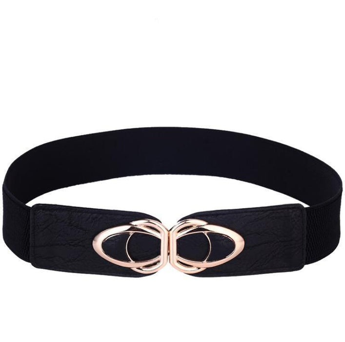 Stylish High-Waisted Elastic Dress Belt for Women