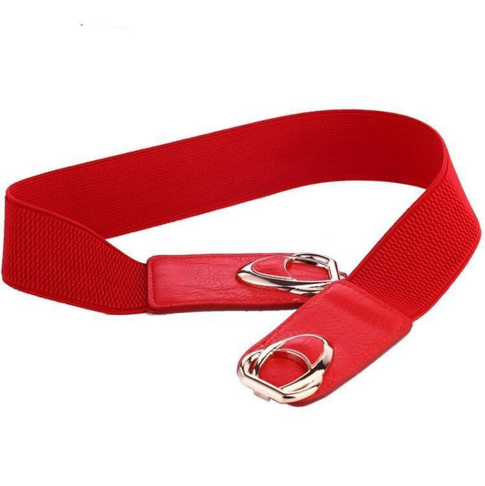 Stylish High-Waisted Elastic Dress Belt for Women