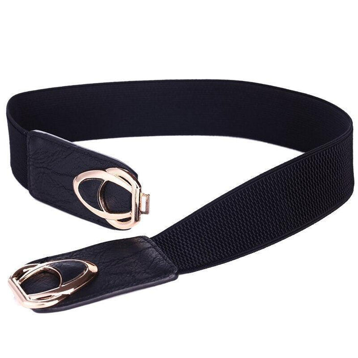 Stylish High-Waisted Elastic Dress Belt for Women