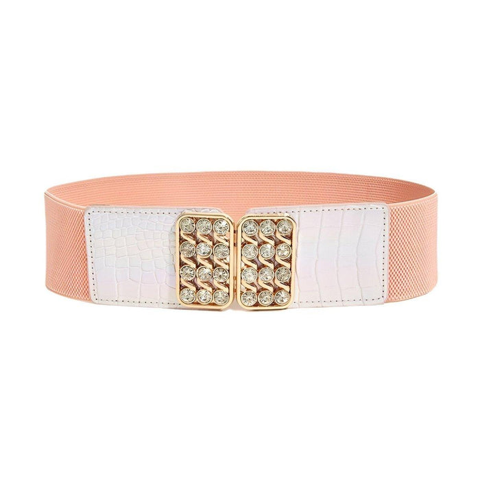 Elegant Chic High-Waisted Elastic Belt for Women