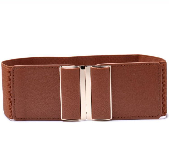Chic Fashionable High-Waisted Elastic Belt for Women