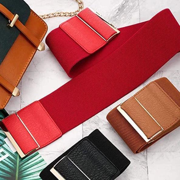 Chic Fashionable High-Waisted Elastic Belt for Women