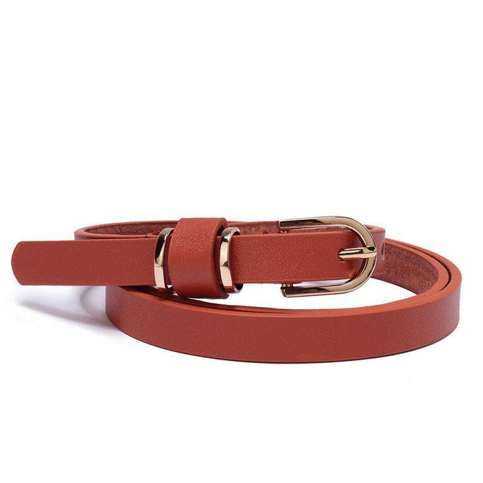 High-Quality Elegant Leather Belt for Women