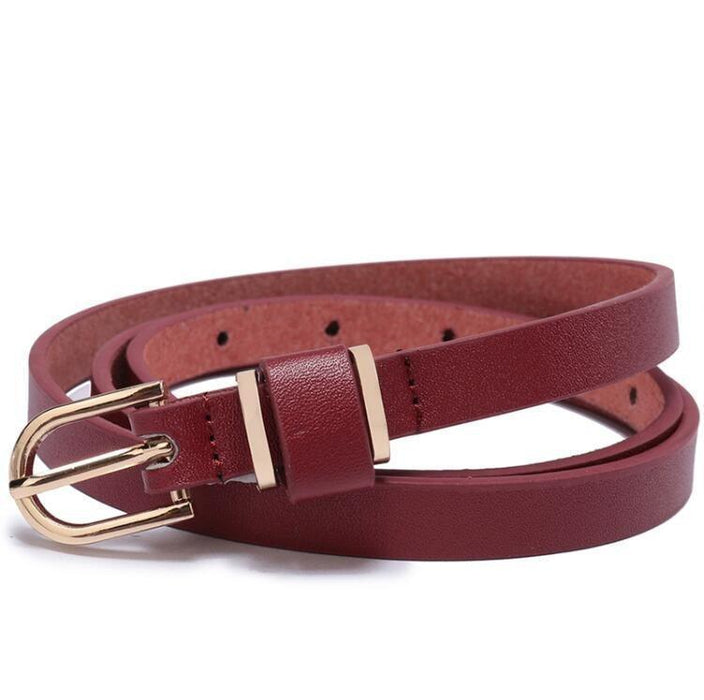 High-Quality Elegant Leather Belt for Women