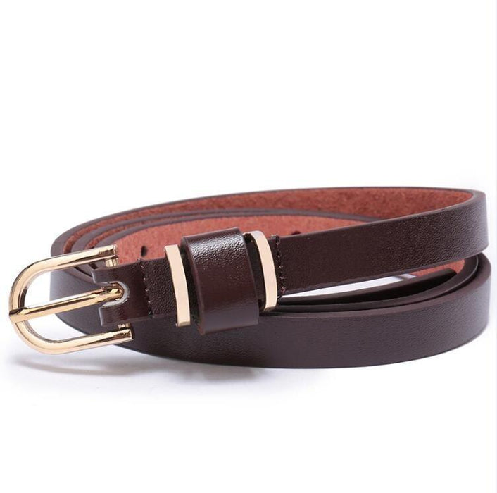 High-Quality Elegant Leather Belt for Women