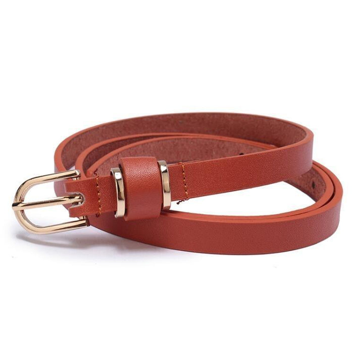 High-Quality Elegant Leather Belt for Women