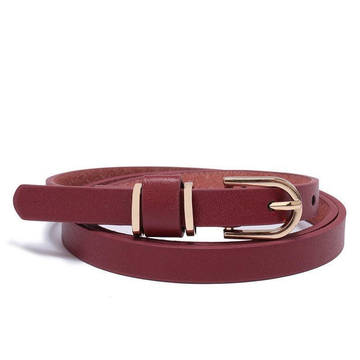 High-Quality Elegant Leather Belt for Women