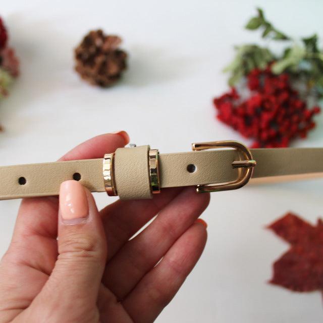 High-Quality Elegant Leather Belt for Women