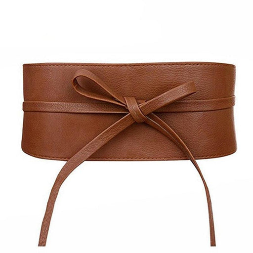 Elegant Stylish Fashionable Wide Tie Belt for Ladies