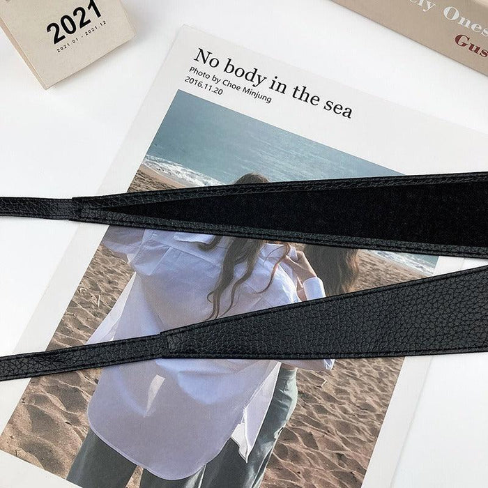 Elegant Stylish Fashionable Wide Tie Belt for Ladies