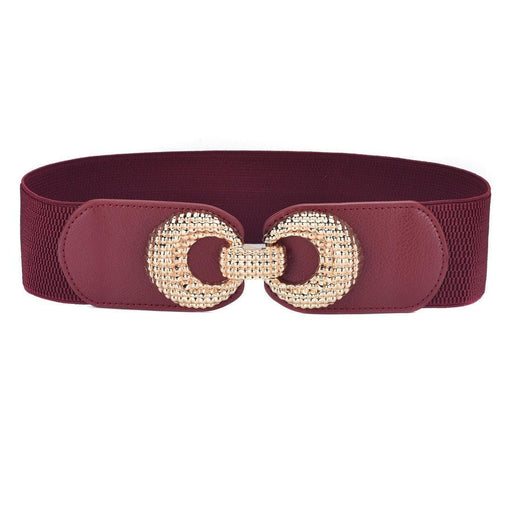 Stylish Designer Elastic Wide High-Waisted Elastic Belt