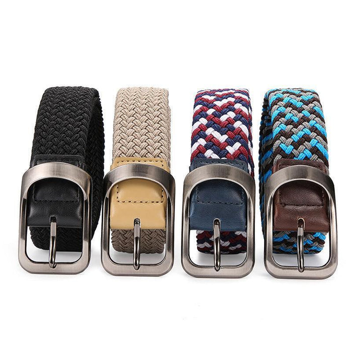 Men's Elastic Braided Belt, Badri Model