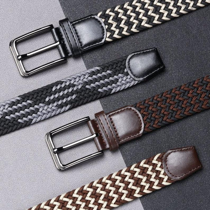 Stylish Men's Casual Braided Belt, All Colors