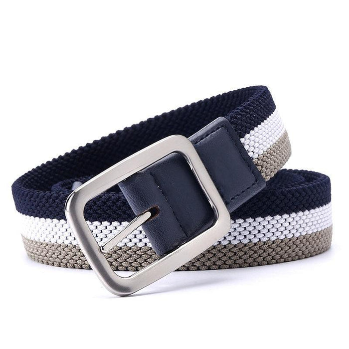 Stylish Men's Braided Belts For Jeans, Mole