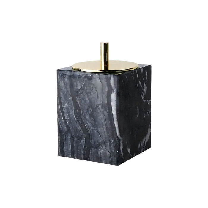 Luxurious Black Marble Bathroom Accessories Set