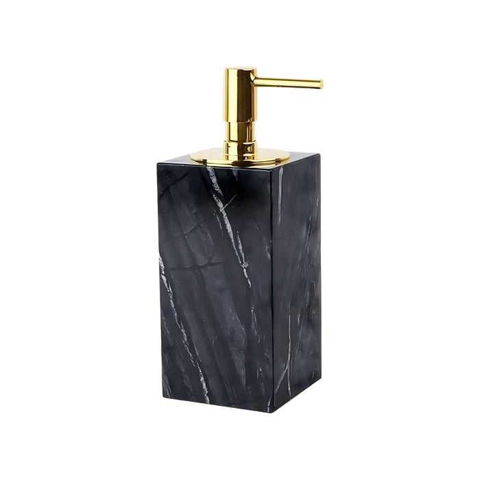 Luxurious Black Marble Bathroom Accessories Set