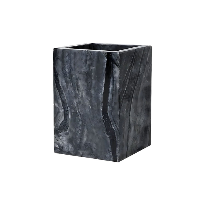 Luxurious Black Marble Bathroom Accessories Set