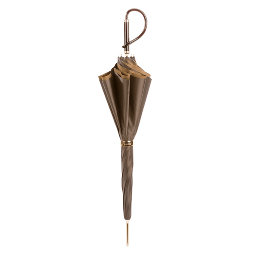 Colorful Rain Umbrella with Hook Handle - Vintage Floral Umbrella