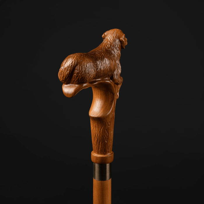 Comfort Grip Golden Retriever Walking Cane, Ergo Stick