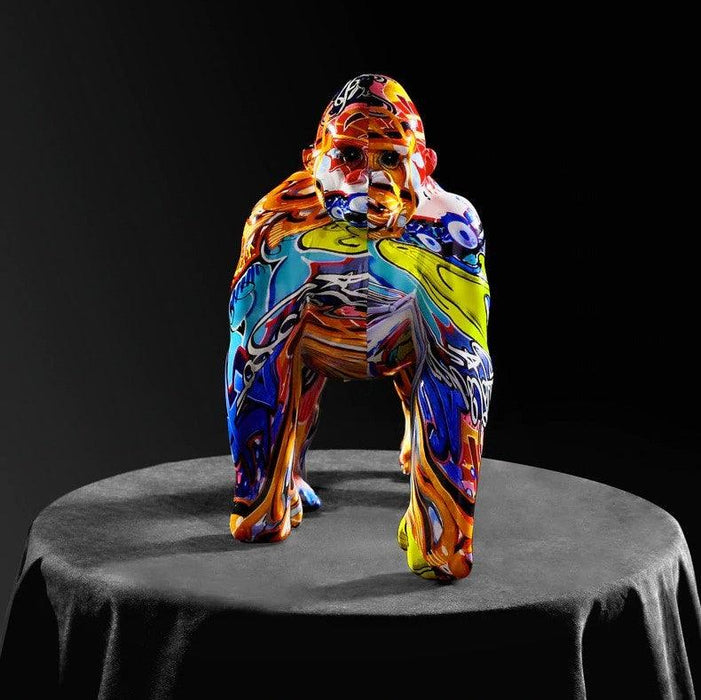 Walking Gorilla Nordic Statue