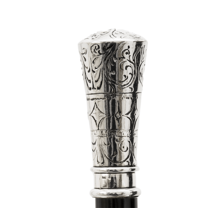 Silver Plated Resin Designer Shoehorn Classic Straight