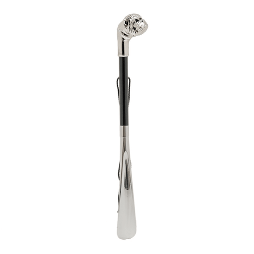 Silver Bulldog, Unique Design Metal Handle Shoe Horn