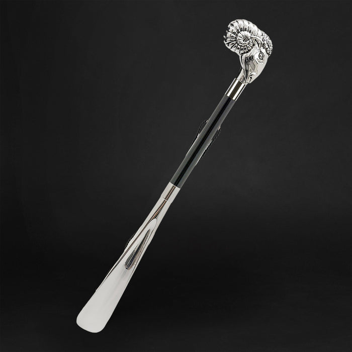 Silver Ram, Collectible Luxury Shoe Horn Luxury Gift