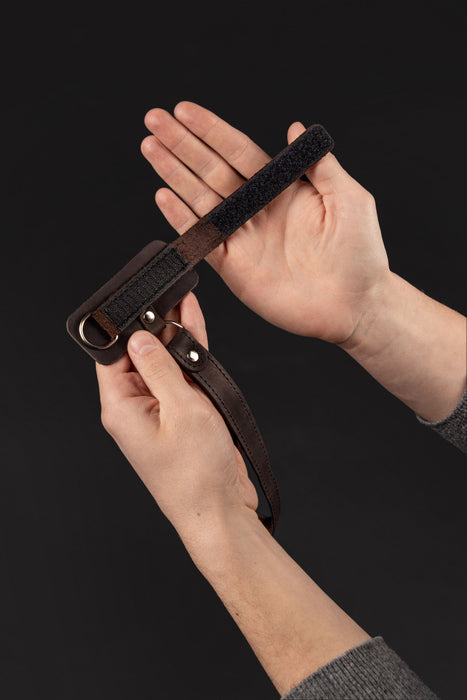 Walking Stick Wrist Cord, Fine Leather Walking Cane Wrist Strap