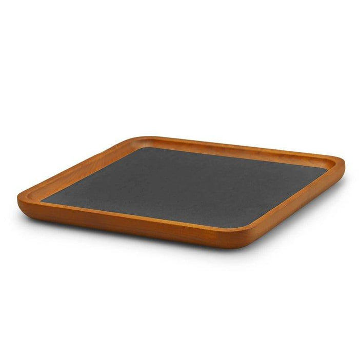 Dark Gray Large Wood Jewelry Display Tray