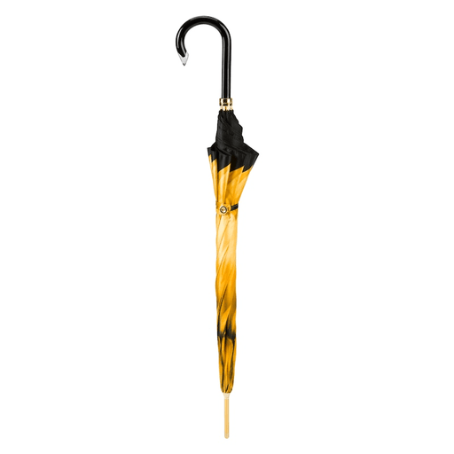 Designer Collectible Yellow Dahlia Canopy Umbrella for Women