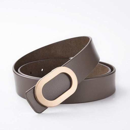 Durable Casual Leather Belt For Women, Maya Model