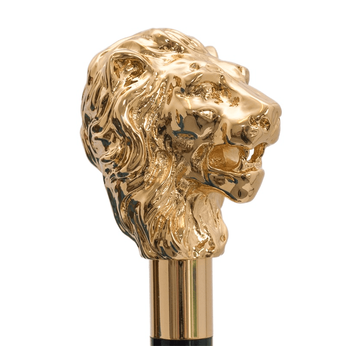 Modern Golden Lion Iconic Luxury Umbrella for Women