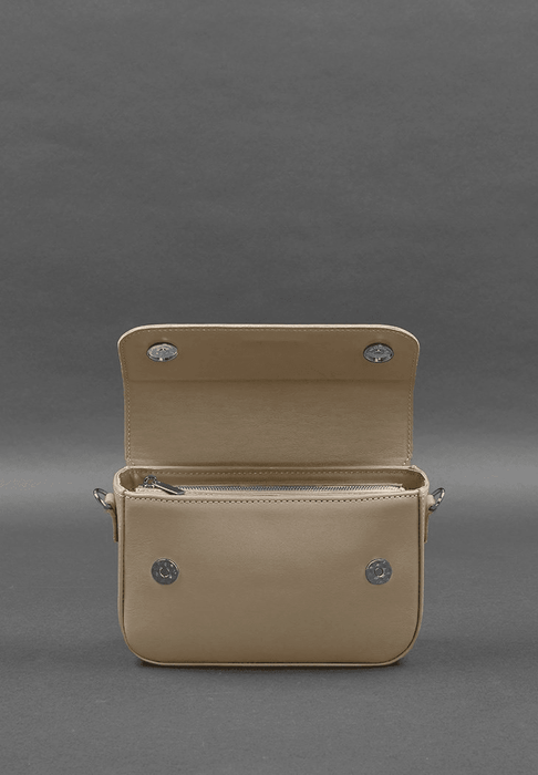 Elegant Compact Leather Crossbody Bag for Ladies