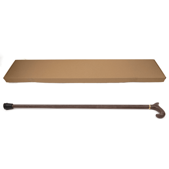 Elegant Derby Walking Cane For Men, Ergonomic Handle Grip