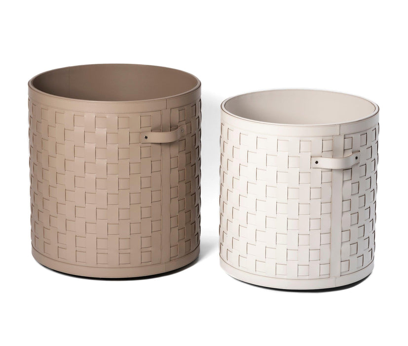 Elegant Designer Demetra Home Basket with Wheels