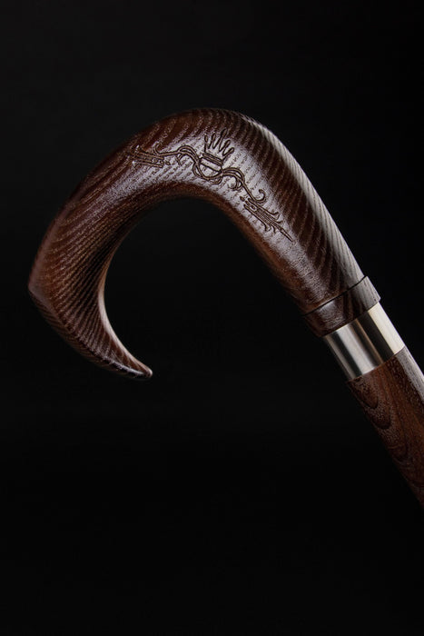 Elegant Walking Sticks for Men, Vintage Style Handmade