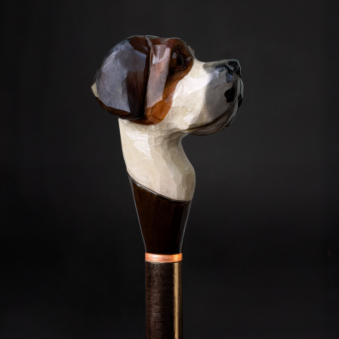 Holzgeschnitzte Gehstöcke für Frauen, Flamingo-Gehstock