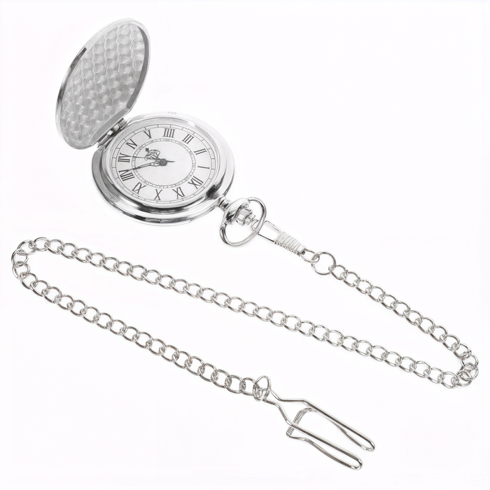 Victorian Silver Pocket Watch – Quartz Movement