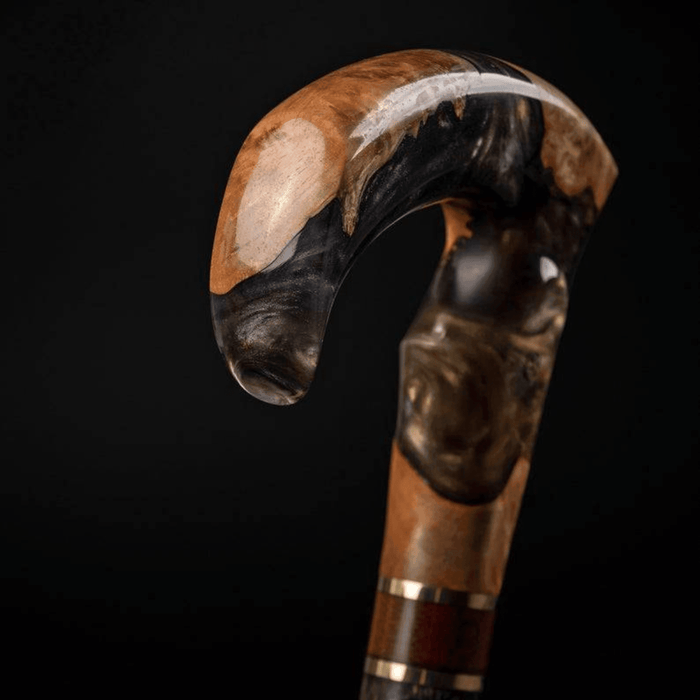 Epoxy Resin Walking Stick Gentleman Cane