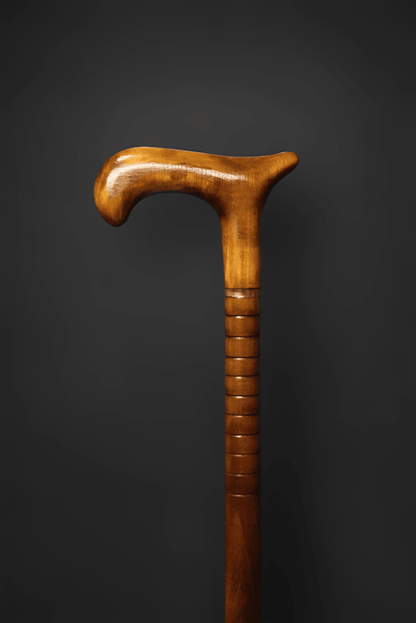 Ergonomic Handle Walking Stick - Anatomic Cane
