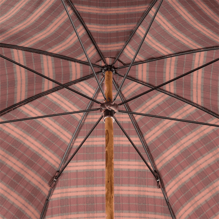 Exclusive Beige Bespoke Solid Stick Umbrella