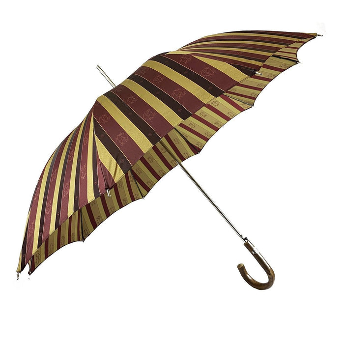 Exclusive Jacquard Umbrella with Handcrafted Embroidered Horses
