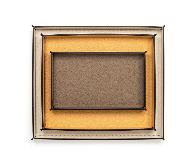 Exclusive Leslie Rectangular Tray with Leather Display