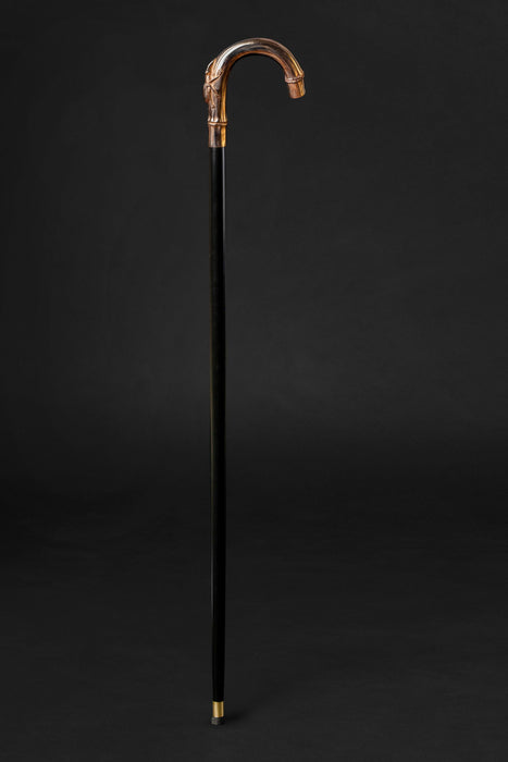 Exquisite Walking Cane Crook Handle Giant Stag Beetle - Rare Style