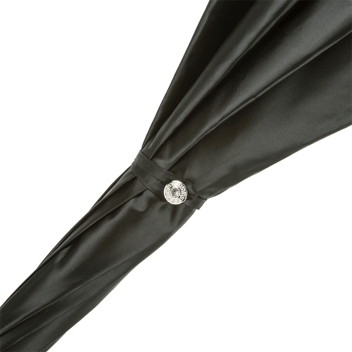 Unique Red Mouth Black Double Cloth Umbrella for Her
