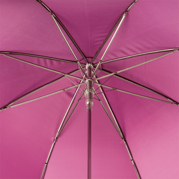 Rebel Pink Woman Umbrella with Fuchsia Swarovski® Skull