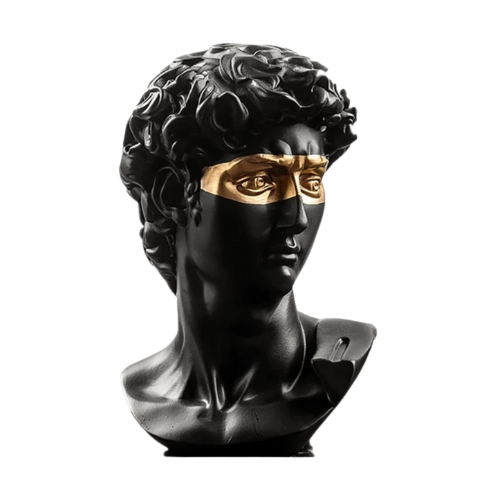 David Head Statue Iconic Classical Art Bust