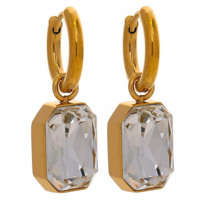 Designer Earrings with Crystals