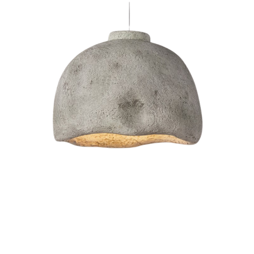 Elegant Concrete Natural Design Minimalist Chandelier