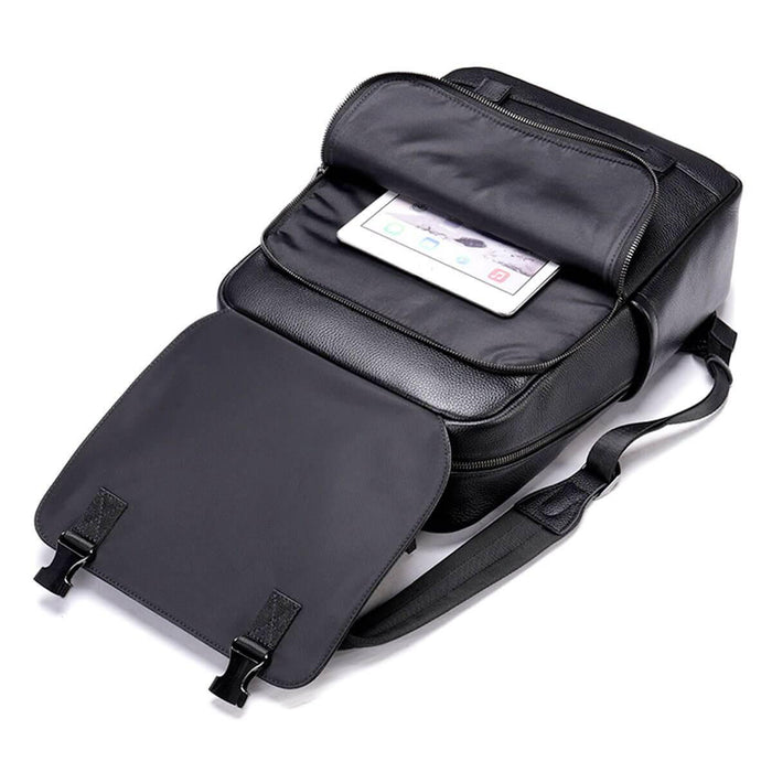 Luxury Business Laptop Pure Genuine Leather Backpack